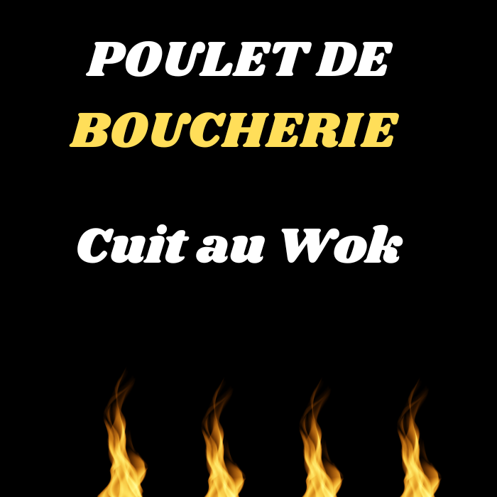 Nouilles Poulet au Wok