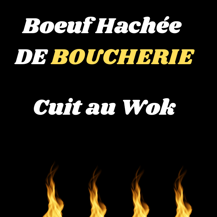 Nouilles au Boeuf au wok