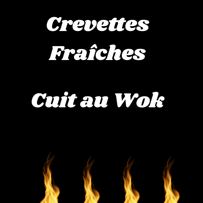Nouilles au Crevettes au Wok